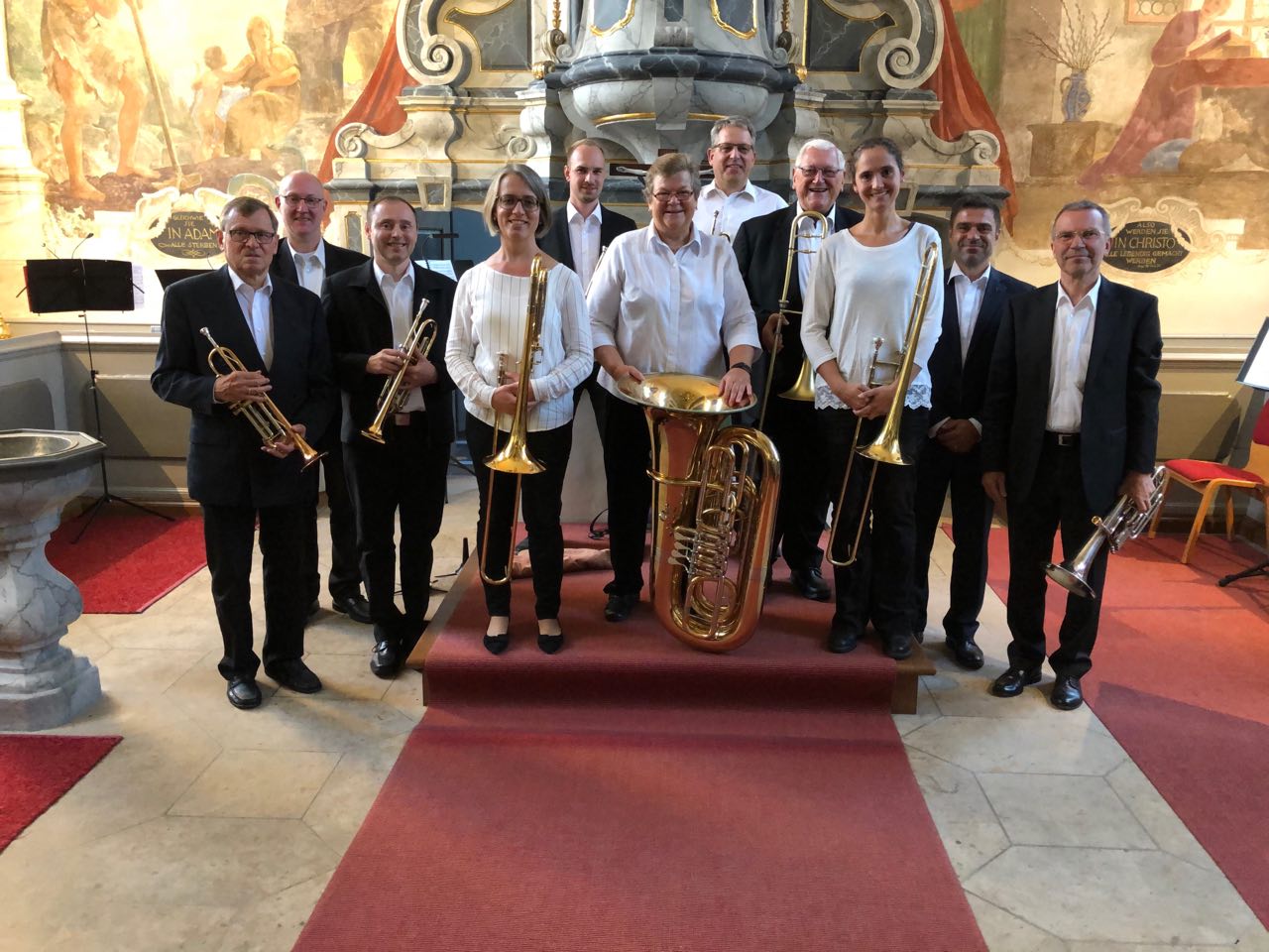 Brasserie Bläser und Orgel