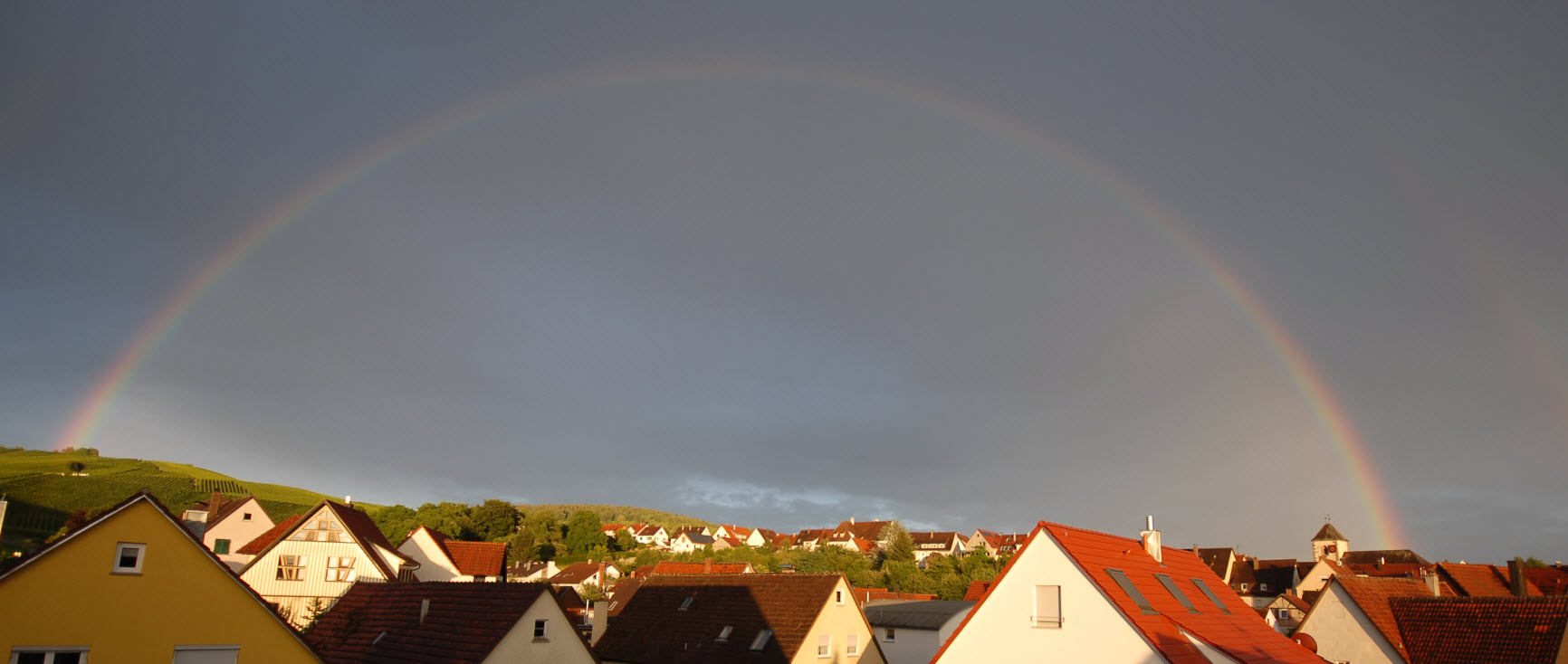 Sommer Regenbogen