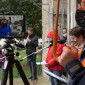 Menschenkettenaktion vor der Erlöserkirche Bamberg (26.09.2020)