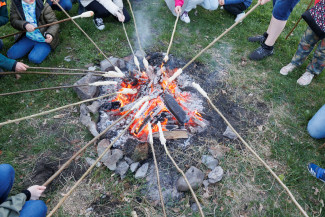 Osterfeuer Ostern Feuer Lagerfeuer Musik 2