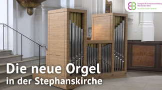 Neue Truhenorgel in St. Stephan