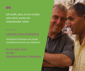 Lesung und Gespräch – Bassam Armin & Rami Elchanan