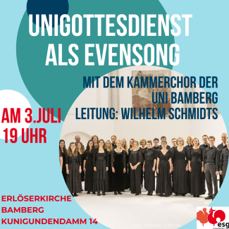 3. Juli 2022 – UniGottesdienst als Evensong