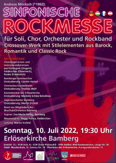 10. Juli 2022 – Sinfonische Rockmesse