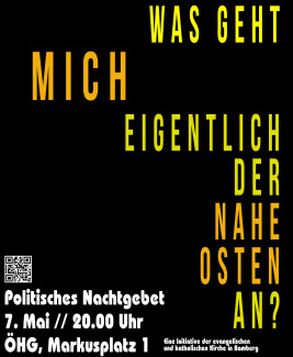Plakat Politisches Nachtgebet