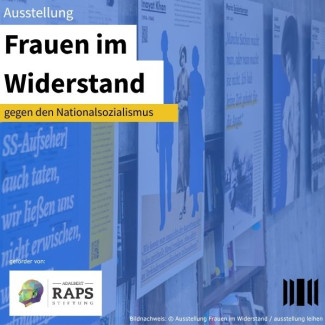 Grafik Ausstellung Frauen im Widerstand