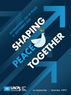 Internationaler Friedenstag der Vereinten Nationen – Poster