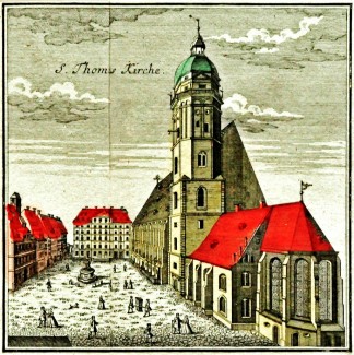 Thomaskirche Leipzig (1749) Foto H.-P.Haack bearbeitet