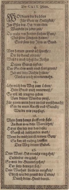 Wohl denen, die da wandeln (Text von 1602)